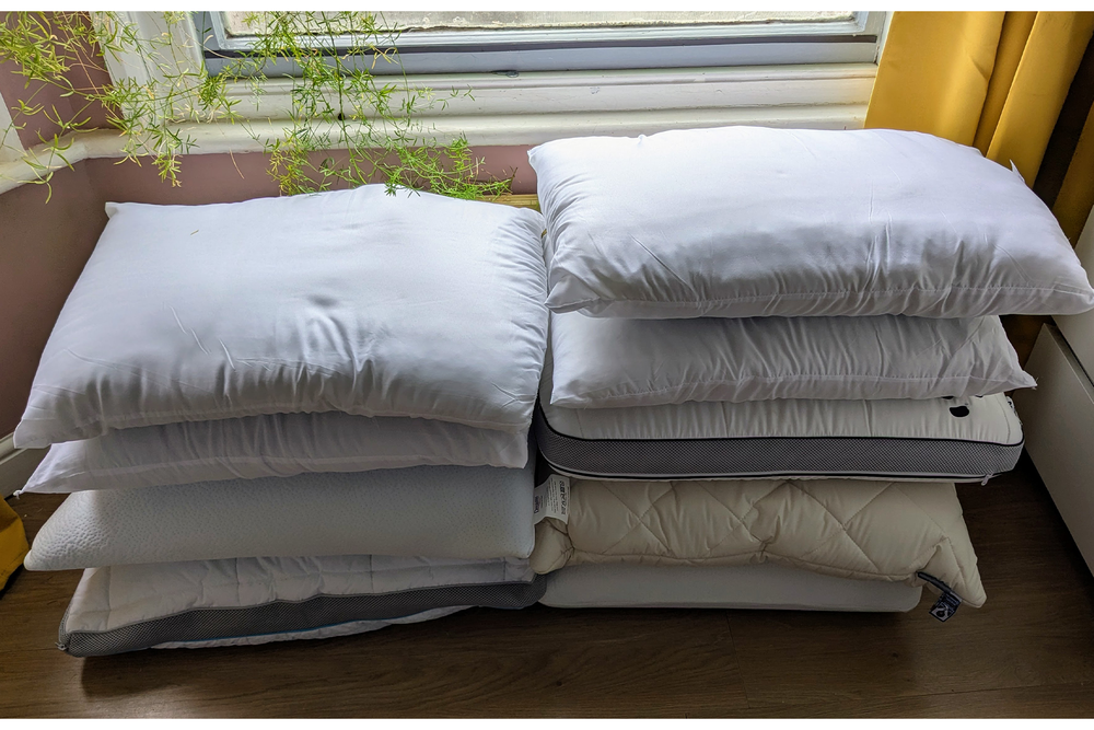 I assessed the pillows’ ability to support and cool (Caroline Preece)