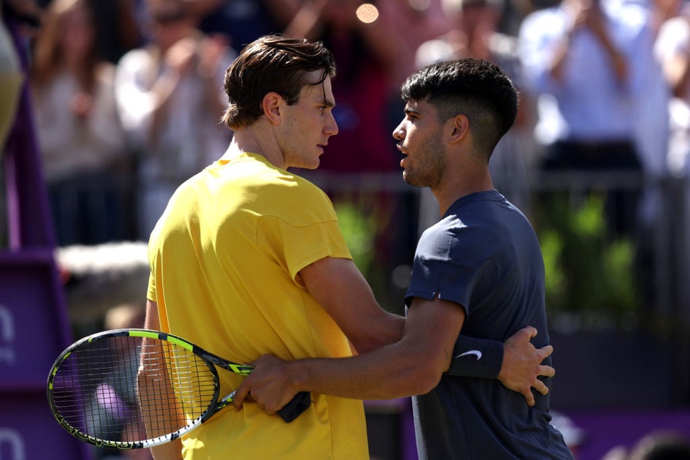 Image from: Carlos Alcaraz v Jaume Munar live: Queen’s tennis scores and results after Fearnley beats Moutet