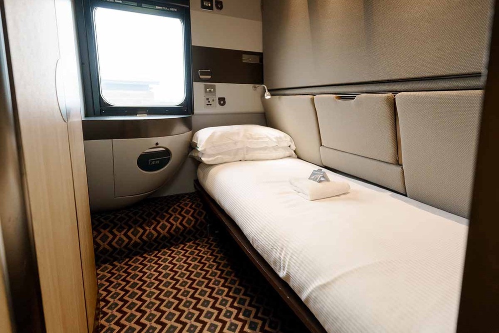 Sleeper berths start from £49 in a single cabin (GWR)