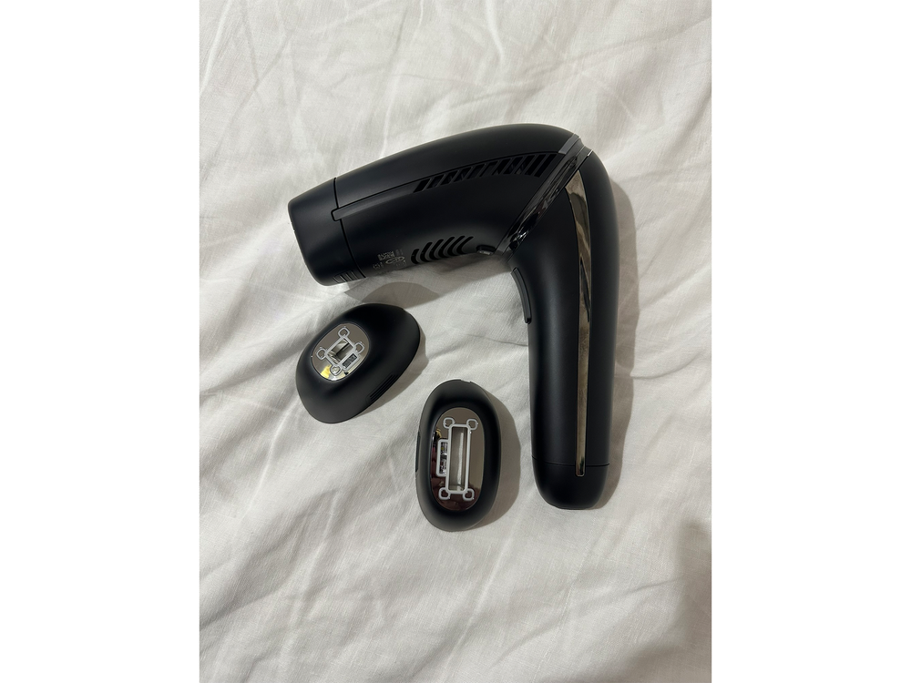 The rotating head makes it easier to treat hard-to-reach areas (Lucy Partington/The Independent)