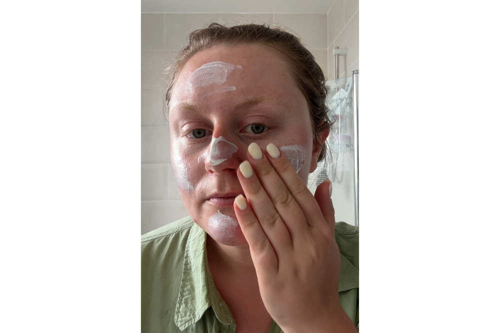 The sunscreen has a thin, lightweight feel (Lucy Smith)