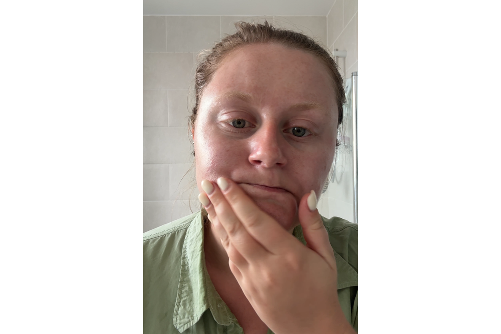 It smoothes onto the skin without a white cast and leaves a flattering, dewy finish (Lucy Smith)