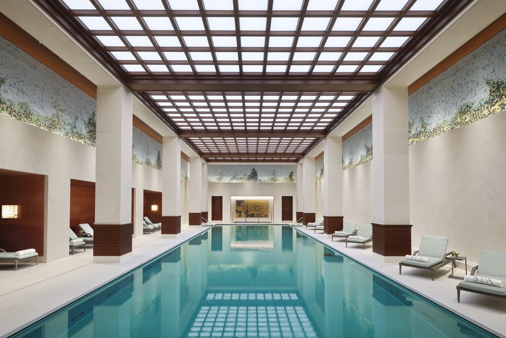 Take a dip in the Peninsula’s 25m swimming pool (The Peninsula)