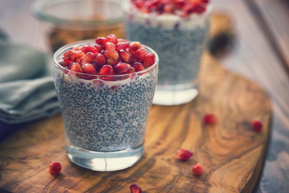 Experts say chia seeds are an excellent source of fibre and are great for gut health too. (Getty/iStock)