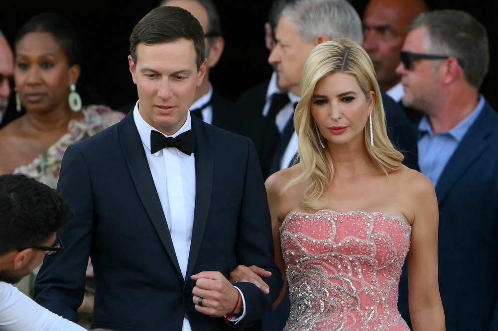 Ivanka Trump and Jared Kushner are working on a $1.4 billion project to develop Sazan (AFP/Getty)
