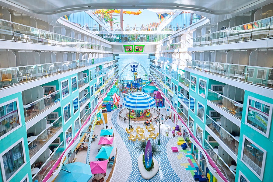 Celebrate Christmas in Star of the Seas’ Surfside neighbourhood (Royal Caribbean)