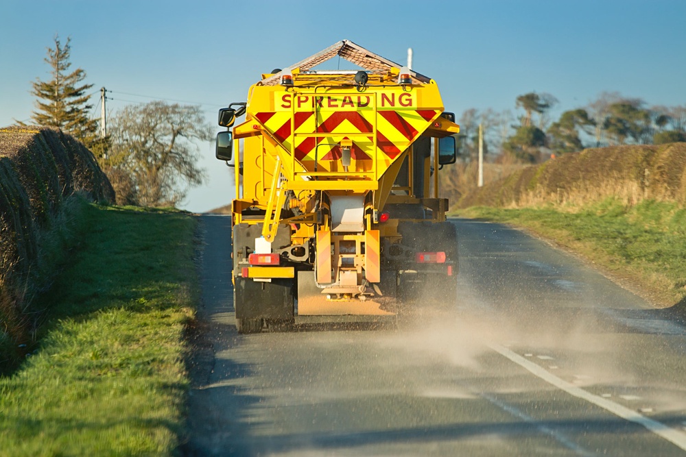 Gritters can be utilised to spread light dustings of sand in high temperatures (Getty/iStock)