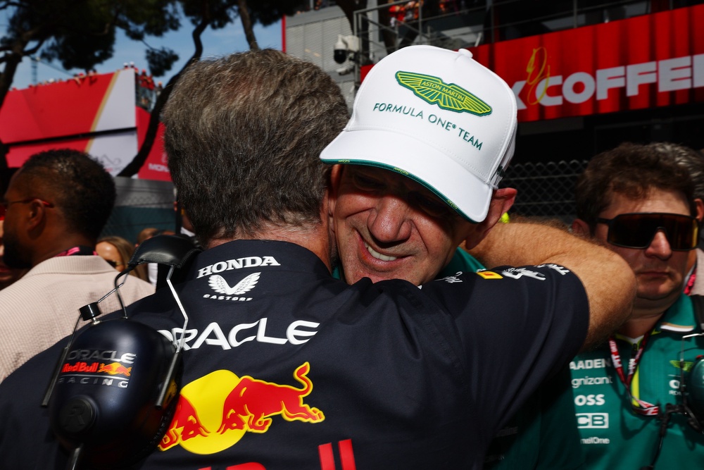 Adrian Newey worked with Christian Horner across two decades at Red Bull (Getty Images)
