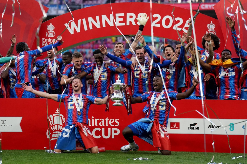 Outgoing Crystal Palace shareholder John Textor says he was worried about the club’s European position immediately after they won last season’s FA Cup (Adam Davy/PA) (PA Wire)