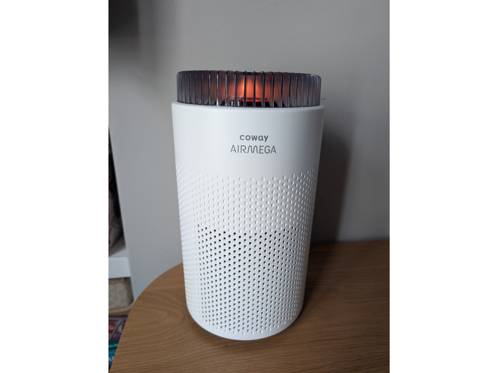 This simple air purifier is as good as it gets for less than £100 (Joanne Lewsley/The Independent)