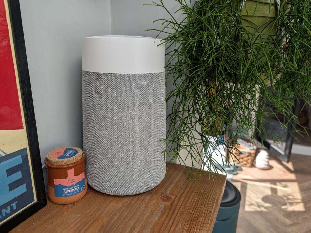 This discreet appliance fades into decor (Joanne Lewsley/The Independent)