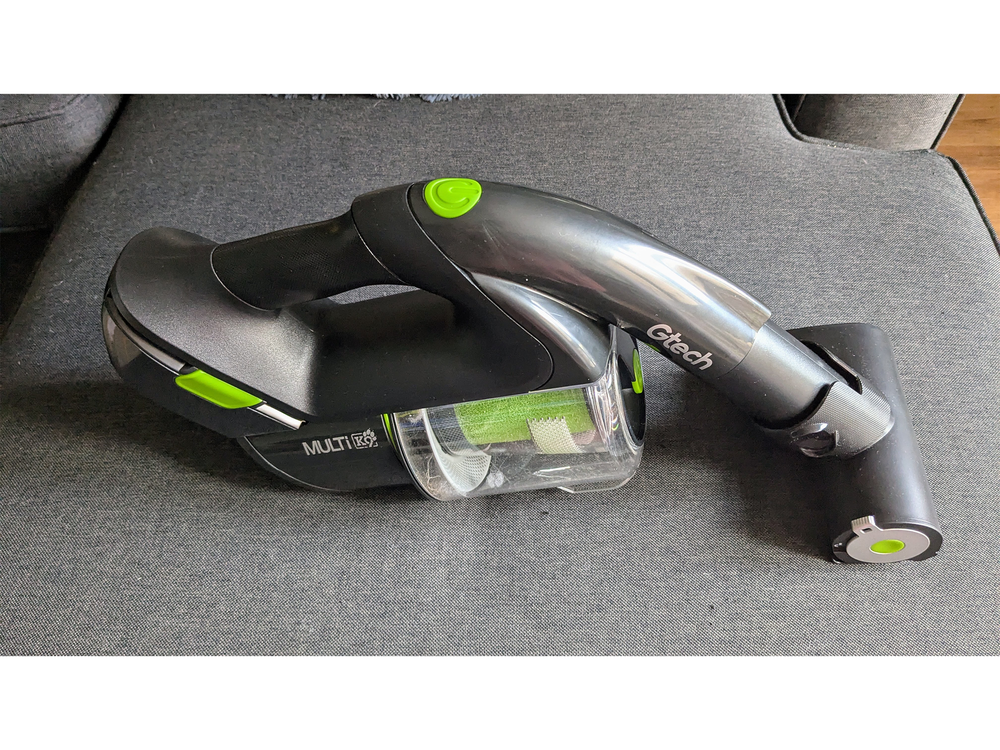 The built-in headlight significantly enhanced my cleaning experience (Caroline Preece/The Independent)