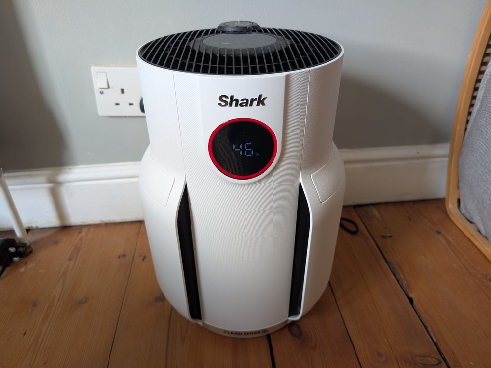 The Shark neverchange 5 air purifier worked wonders in my kitchen (Joanne Lewsley/The Independent)