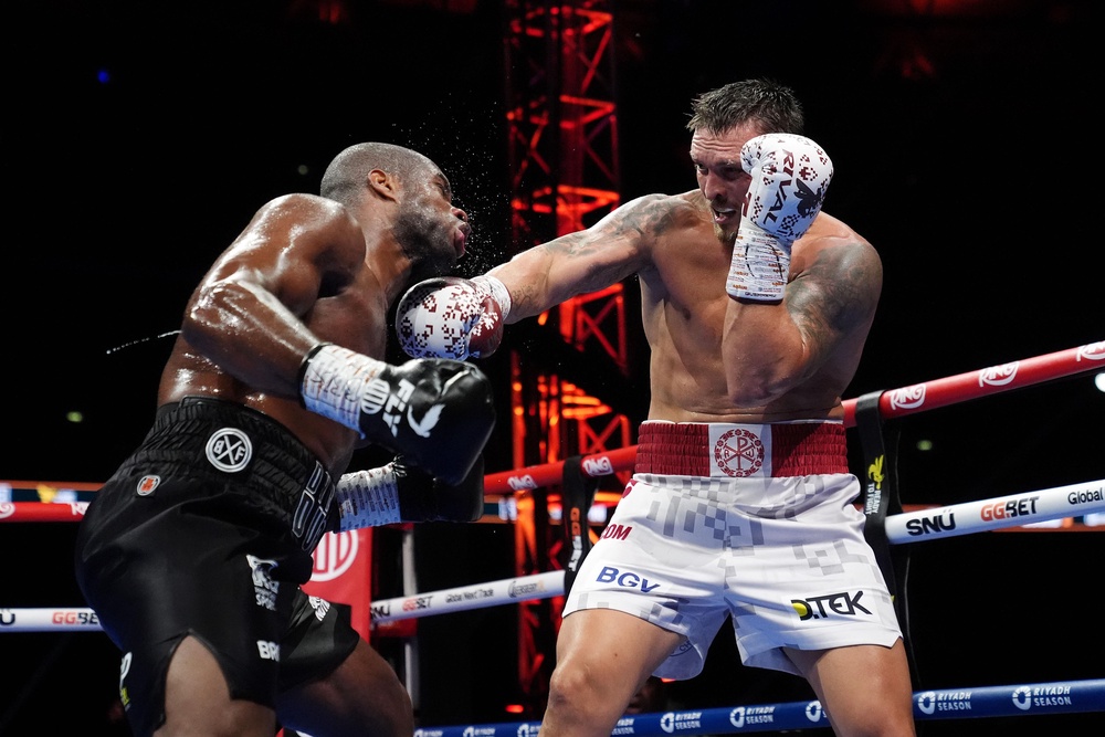 Usyk last fought in July, stopping Daniel Dubois for the second time (PA Wire)