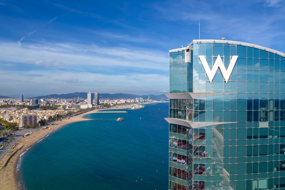 Expect stellar views of the Barceloneta coastline at W Barcelona (W Barcelona)