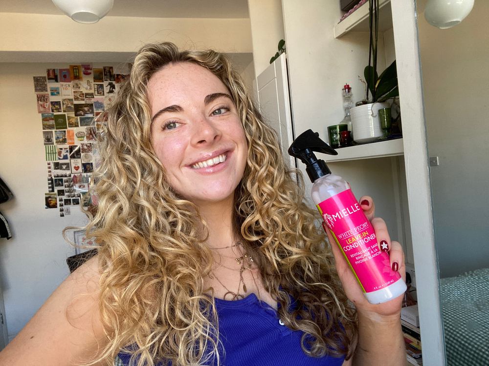 Curls looked lustrous, bouncy and hydrated after use (The Independent/Ella Duggan)