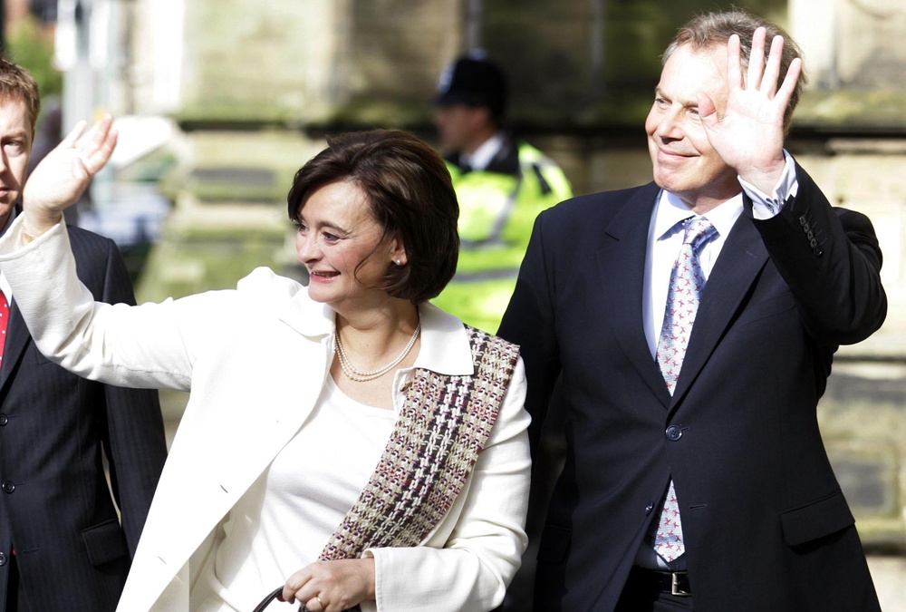 Harris said he became ‘too close’ to Tony and Cherie Blair (Andrew Parsons/PA)