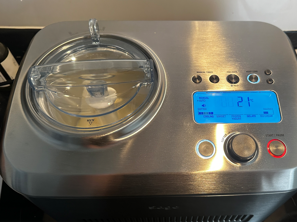 This model can make sorbet, frozen yoghurt and gelato (Rachael Penn/The Independent)