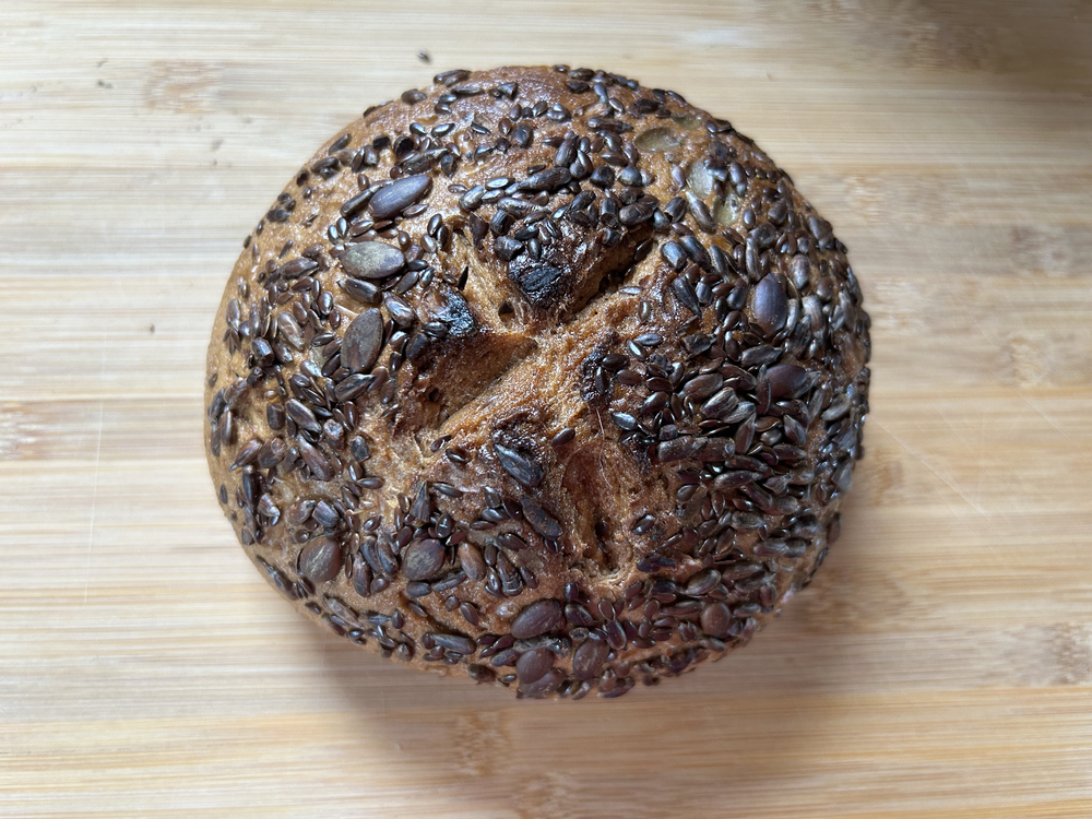 It’s dense like most gluten-free bread is, but my gluten-free tester was pleased with it (Emma Henderson/The Independent)