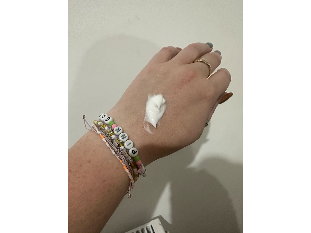 It doesn’t have a fragrance and didn’t feel greasy (Lucy Partington/The Independent)