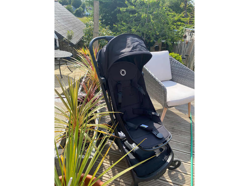 The fully-reclining seat makes it newborn-friendly (Rebecca Moore/The Independent)