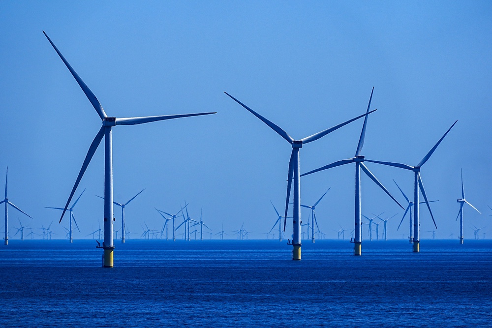 Renewables such as wind generated more than half of the UK’s electricity in 2024 (PA Wire)