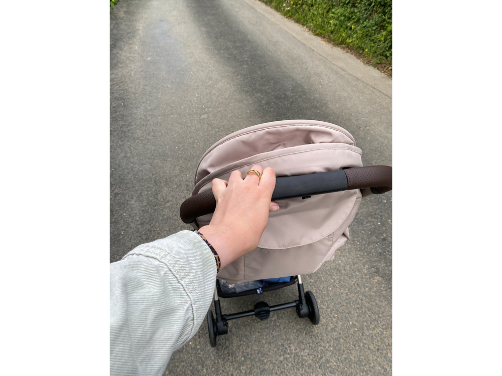 The basket is roomy and easy to access (Rebecca Moore/The Independent)