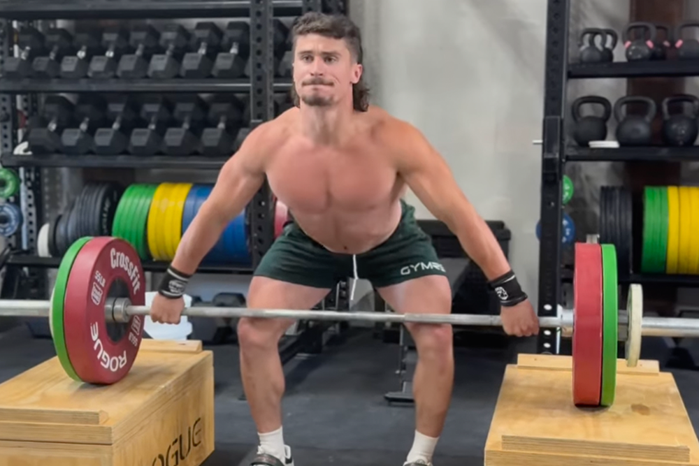 Justin Medeiros is a two-time CrossFit Games champion (justinmedeiros34/Instagram)