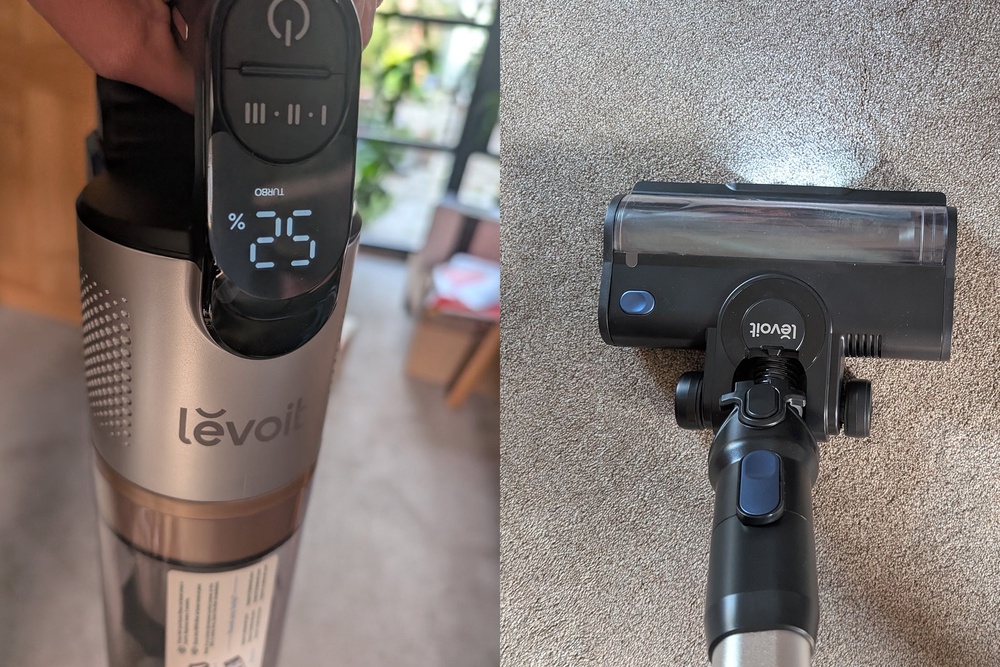 I loved the design details, such as a battery life LCD display and headlights (Joanne Lewsley/The Independent)