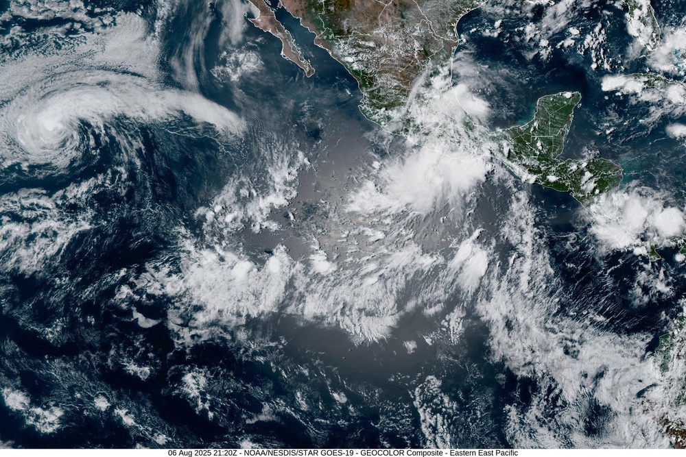 Tropical Storm Ivo forms in the eastern Pacific and could impact ...