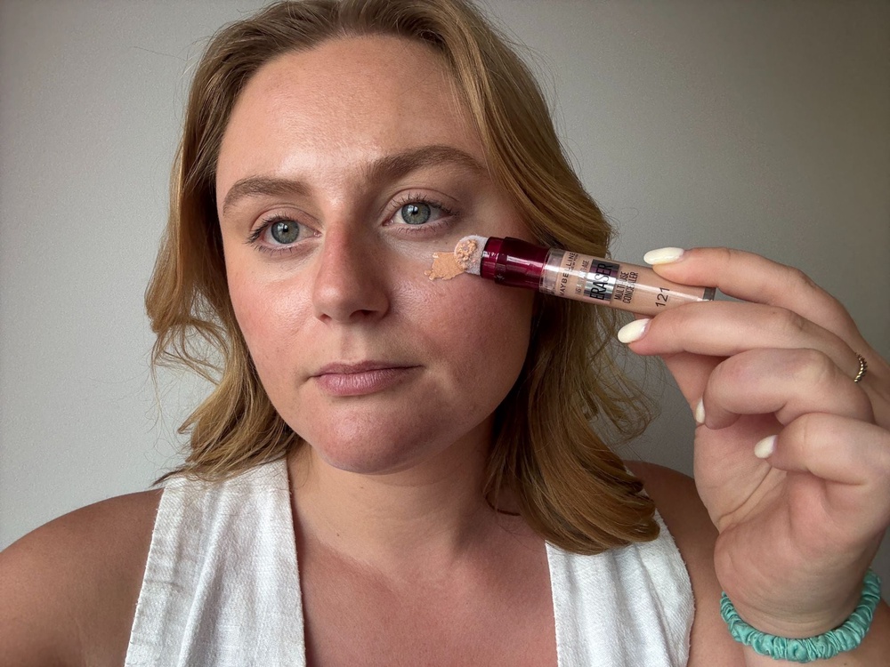 IndyBest beauty writer Lucy also loves the Maybelline concealer (Lucy Smith/The Independent)