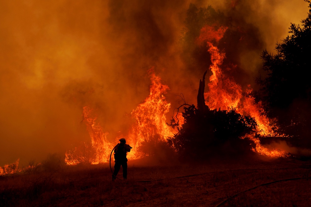 Polymarket users were allowed to bet on the August 2025 fires in Los Angeles (Getty)