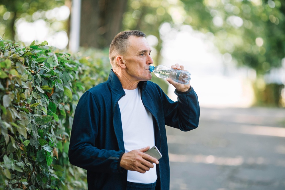 Drink water regularly, not just when you feel thirsty (Alamy/PA)