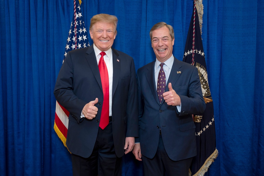 In an interview with the Daily Mail, the Reform UK leader, who spoke of Mr Trump as a ‘friend’, praised his economic and border control policies but admitted the US leader was ‘not everyone’s cup of tea’ (The White House)