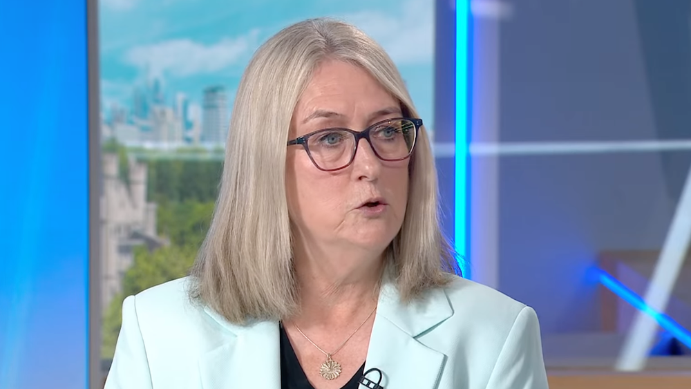 Jacqui Smith says she will be taking ‘disco nap’ before watching the game on Monday morning (Sky News)