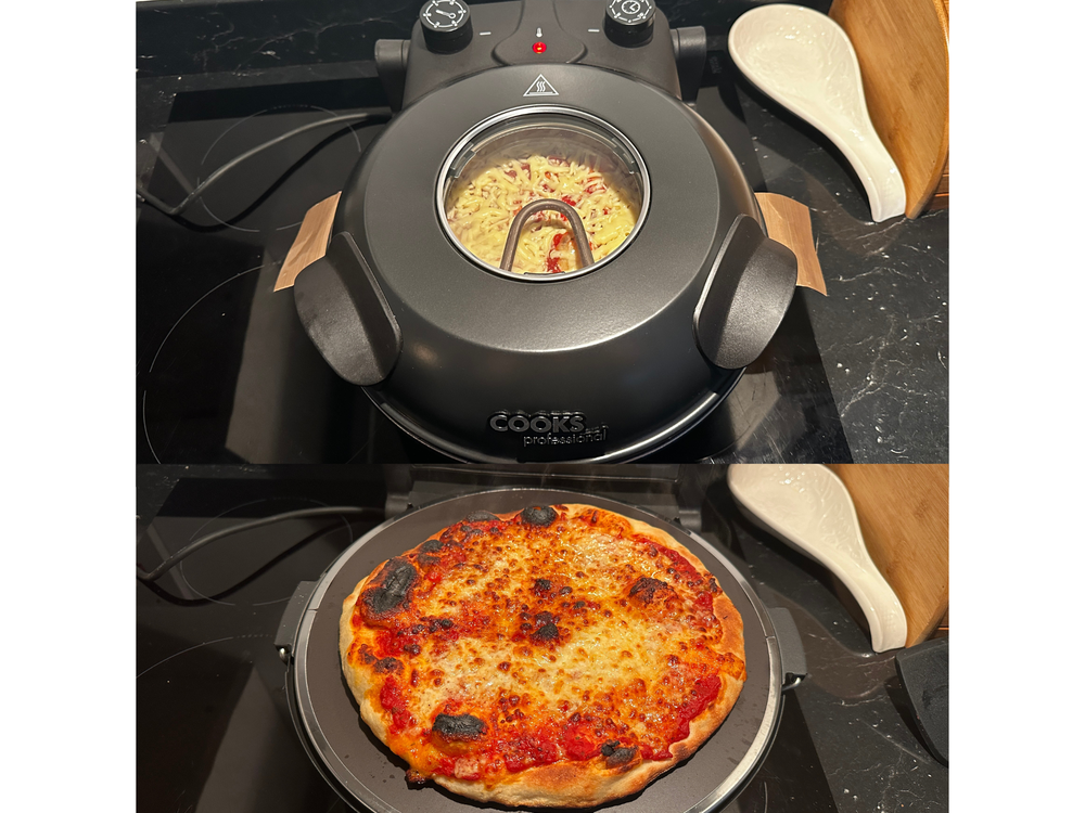 Compact and easy to store, our budget pick is for people who occasionally dabble in pizza making (Rachael Penn/The Independent)