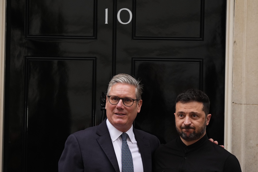 Prime Minister Sir Keir Starmer has reaffirmed the UK’s ‘unwavering’ support for Ukraine (Jordan Pettitt/PA) (PA Wire)