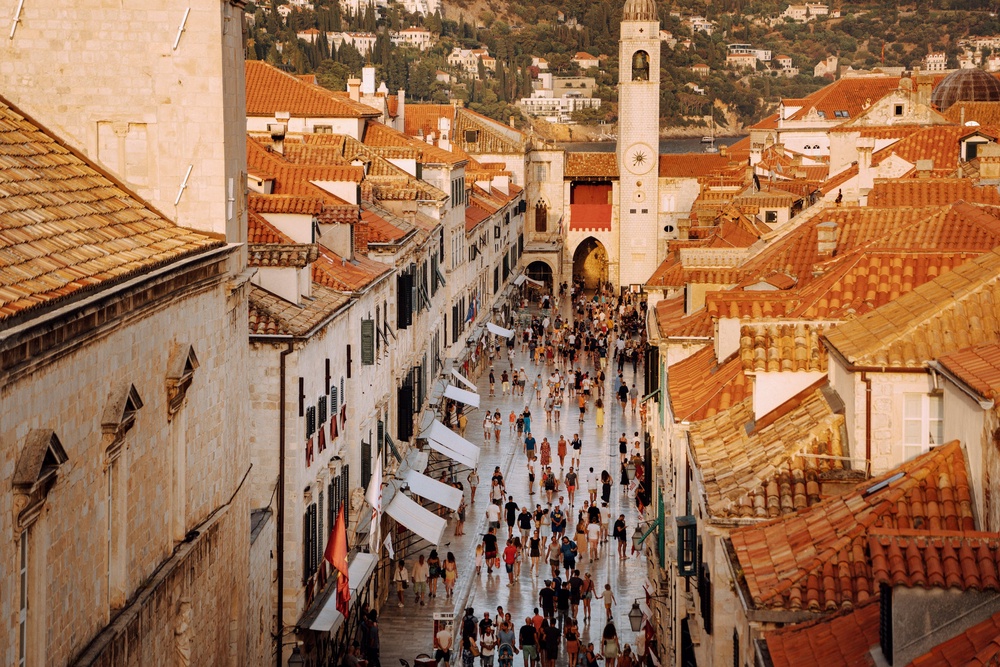 The Old Town of Dubrovnik, Croatia, where Scalini Palace is located (Getty Images)
