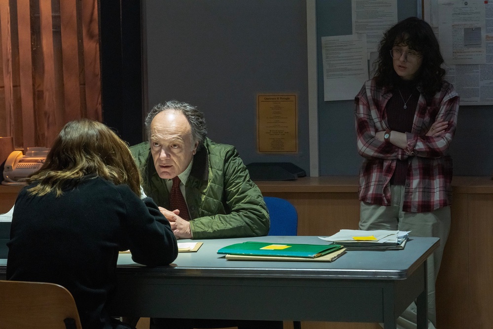Francesco Acquaroli plays Knox’s prosecutor, Giuliano Mignini (Disney)
