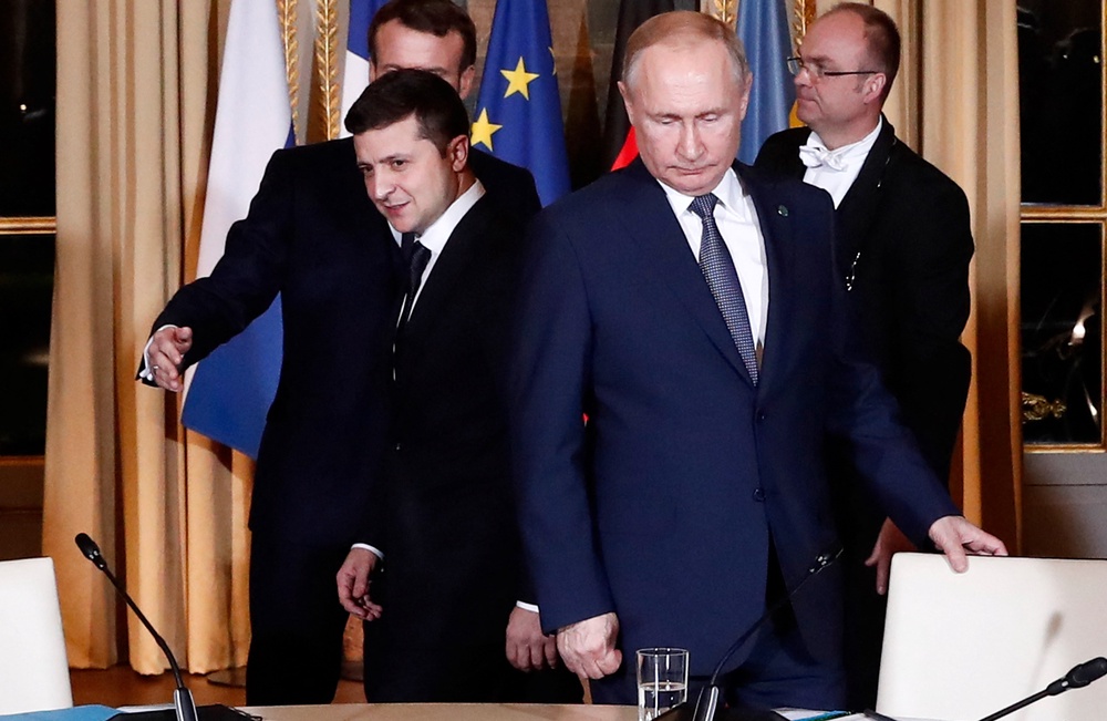 Image from: Ukraine-Russia war latest: Zelensky demands Putin face-to-face meeting to end war