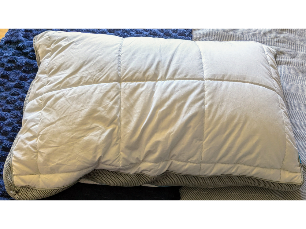 The adjustability gave this pillow marks (Caroline Preece/The Independent)