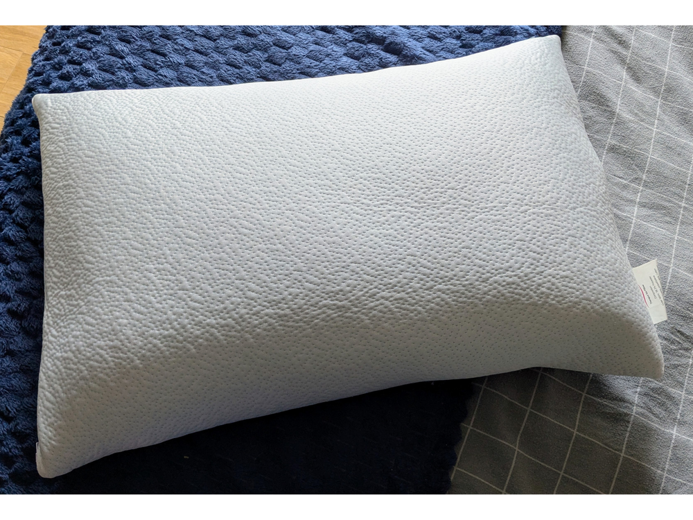 This pillow managed heat well (Caroline Preece/The Independent)