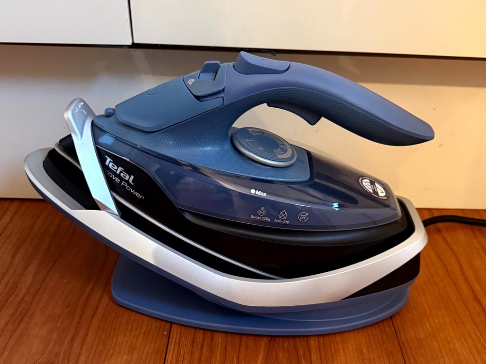 Irons tend to be heavier than handheld steam cleaners (Zoë Phillimore/The Independent)