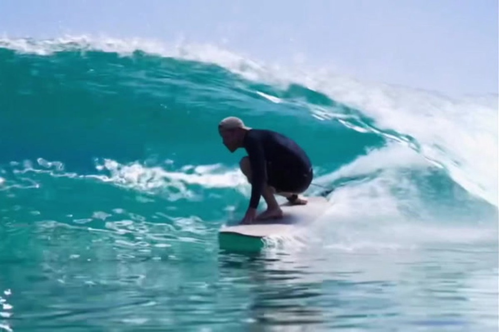 Surfing Prince Harry rides waves in rare video posted by Meghan