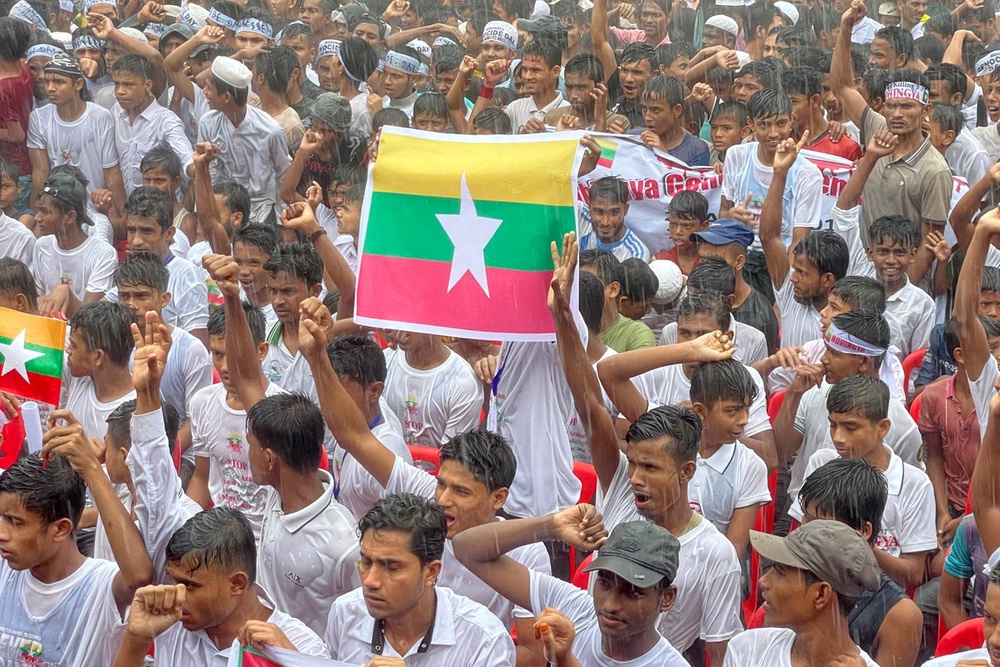 Rohingya refugees in Bangladesh mark anniversary of Myanmar exodus as ...