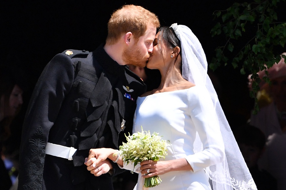 The couple married at Windsor Castle in 2018 (PA)
