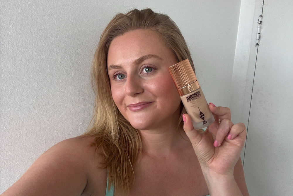 The new foundation took to my oily skin like a duck to water (Lucy Smith/The Independent)