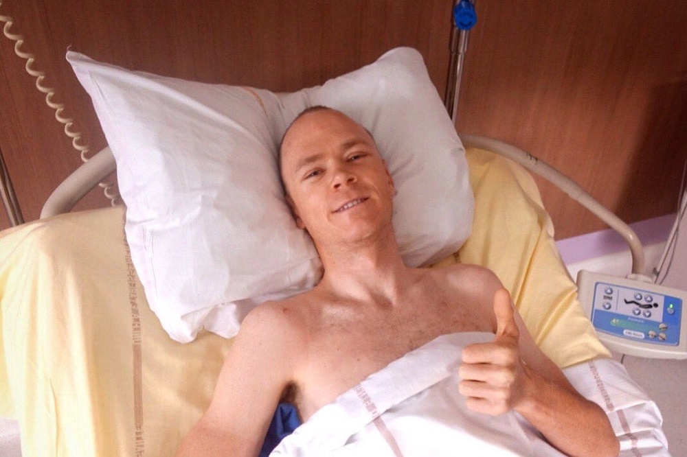 Chris Froome had his own horror training crash last year (PA Media) (PA Media)