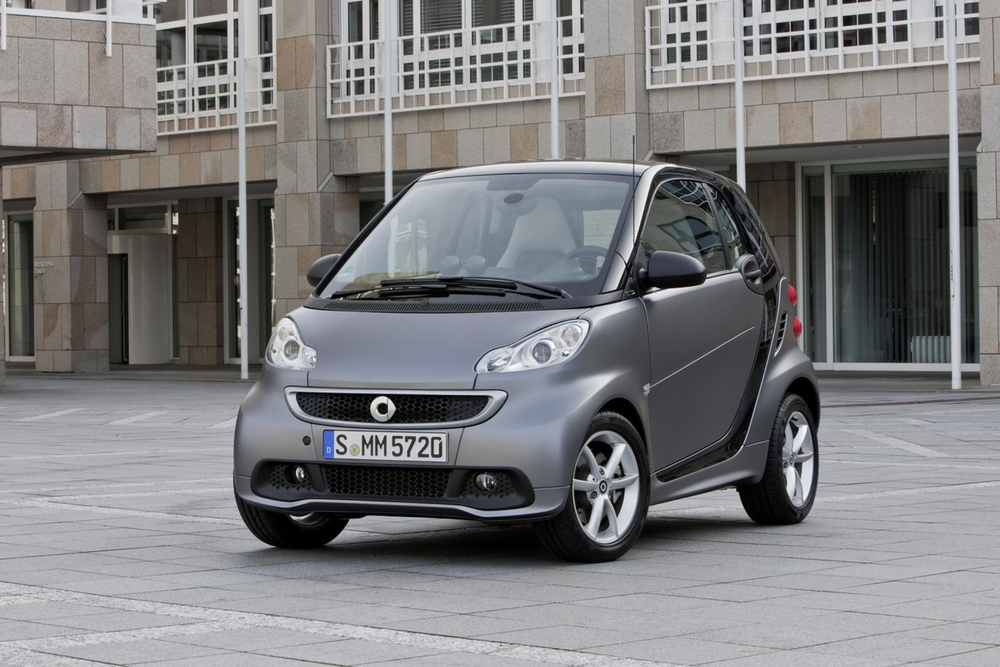 The new Concept has clearly been influenced by the original Smart Fortwo (Smart)