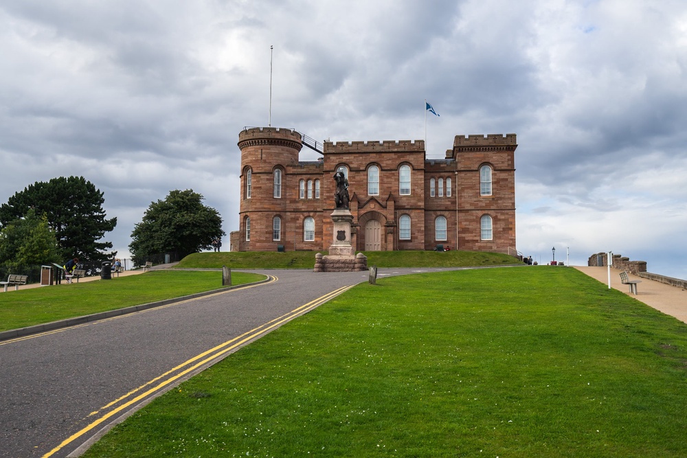 Columba Hotel looks directly out to Inverness Castle, pictured here (Getty Images)
